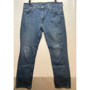 Levi's jeans mens 37 x 32 511 slim tapered blue